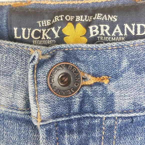 Lucky Brand Denim Stars Riley Shorts Sz 8 / 29 EUC - Picture 4 of 9